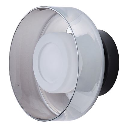 Aplique LED LED/8W/230V 3000K negro/ahumado
