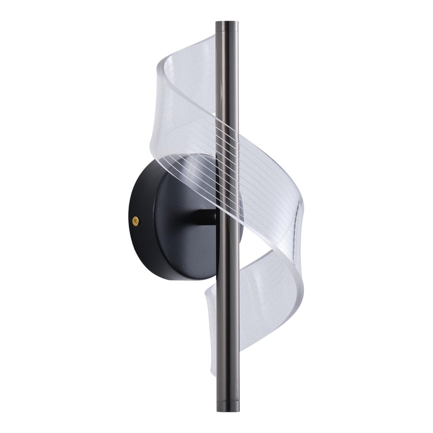 Aplique LED LED/8W/230V 3000K negro