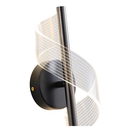 Aplique LED LED/8W/230V 3000K negro