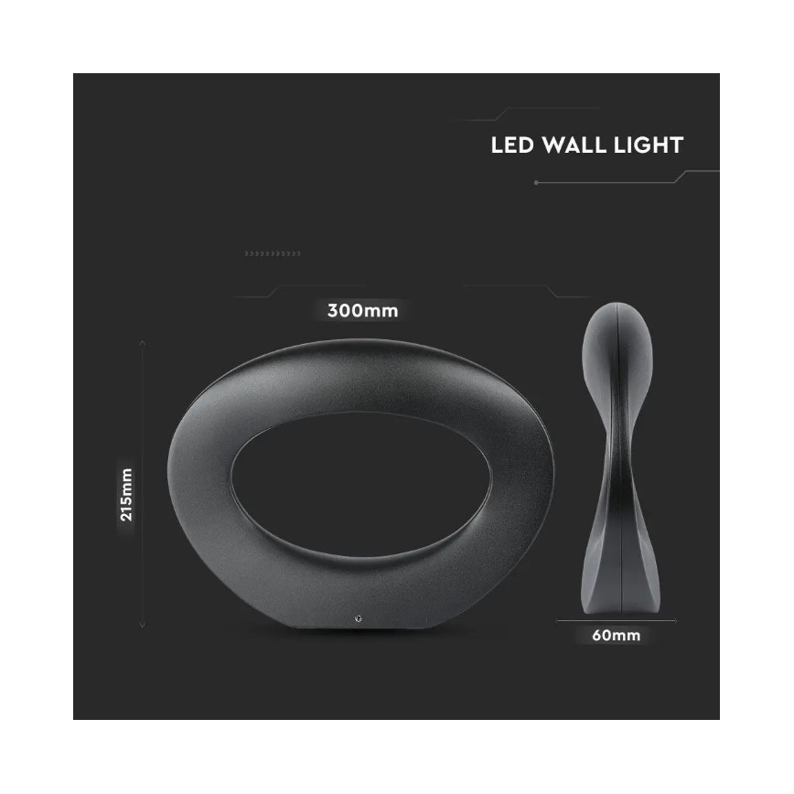 Aplique LED LED/9W/230V