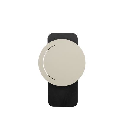 Aplique LED LITO LED/7W/230V negro/beige