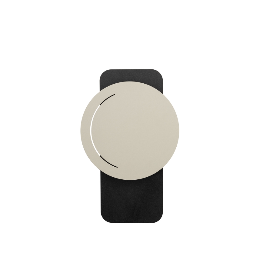 Aplique LED LITO LED/7W/230V negro/beige