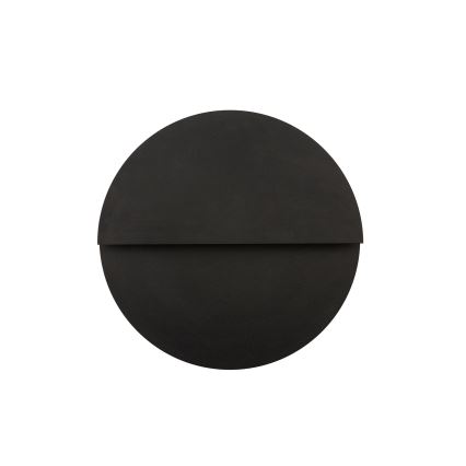 Aplique LED LUNA LED/7W/230V diá. 26 cm negro