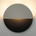 Aplique LED LUNA LED/7W/230V diá. 36 cm negro/beige