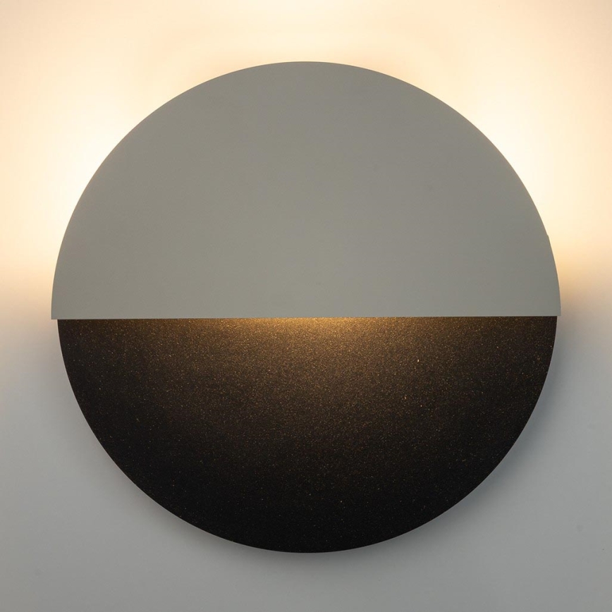 Aplique LED LUNA LED/7W/230V diá. 36 cm negro/beige