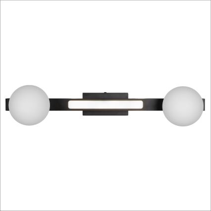 Aplique LED MAGNET LED/13W/230V + 2xG9/60W 3000/4000K negro