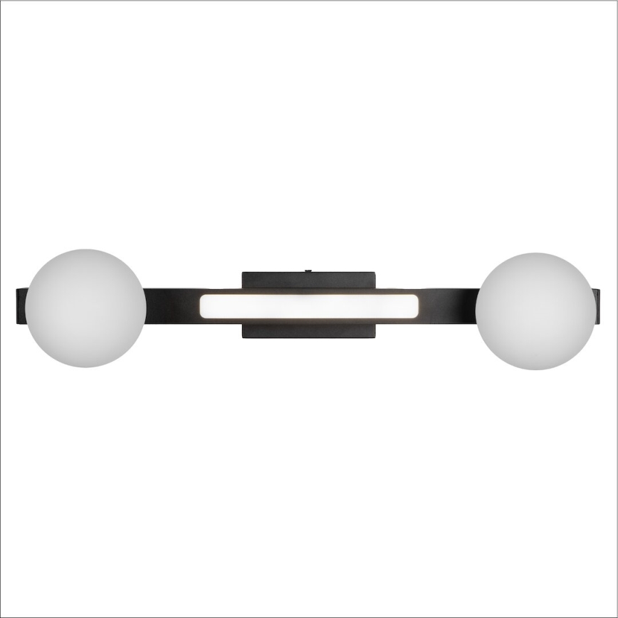 Aplique LED MAGNET LED/13W/230V + 2xG9/60W 3000/4000K negro
