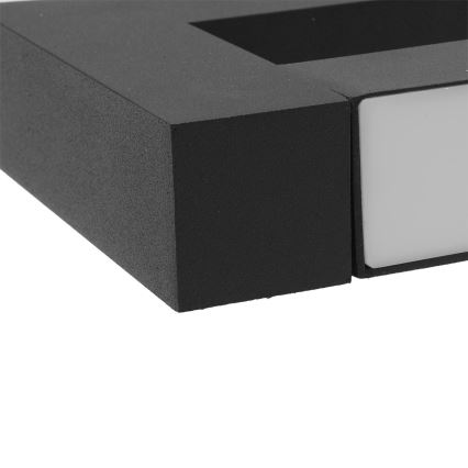 Aplique flexible LED de exterior 2xLED/16W/230V IP54 90 cm negro
