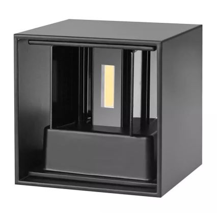 Aplique LED para exterior 2xLED/3W/230V IP54 negro