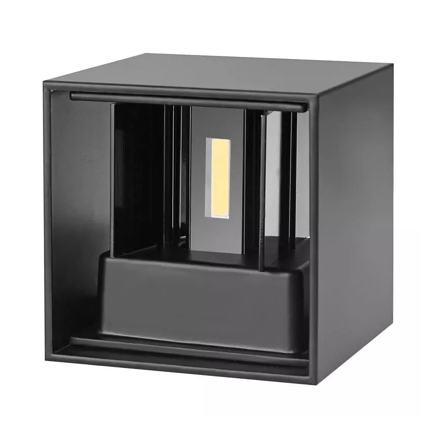 Aplique LED para exterior 2xLED/3W/230V IP54 negro
