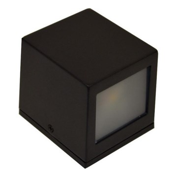 Aplique LED para exterior 2xLED/5W/230V 4000K IP54 negro