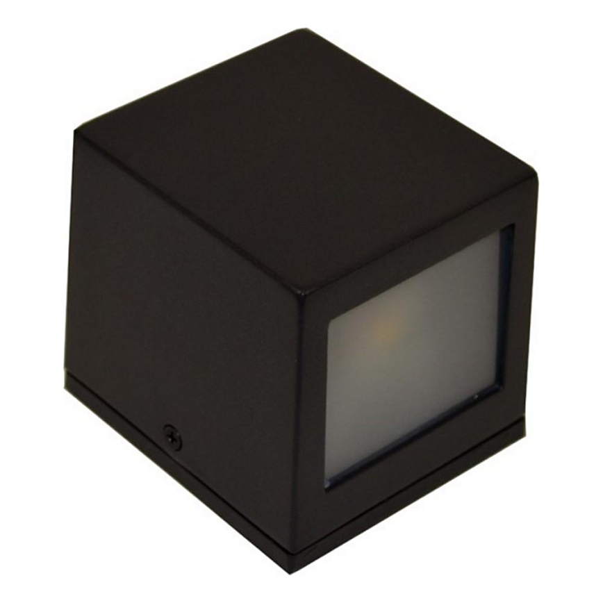 Aplique LED para exterior 2xLED/5W/230V 4000K IP54 negro