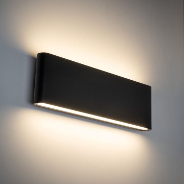 Aplique LED para exterior ARWENA 2xLED/12W/230V IP54 negro