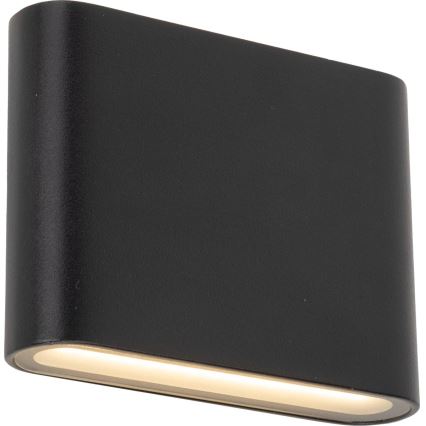 Aplique LED para exterior ARWENA 2xLED/3W/230V IP54 negro