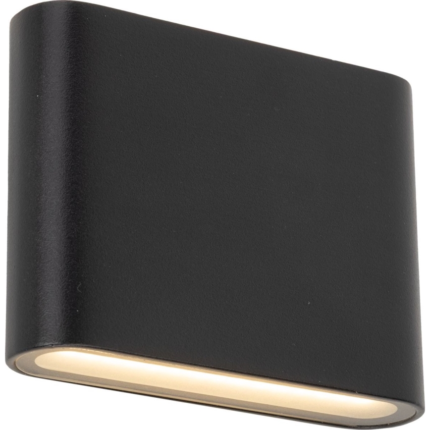 Aplique LED para exterior ARWENA 2xLED/3W/230V IP54 negro