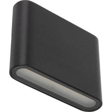 Aplique LED para exterior ARWENA 2xLED/3W/230V IP54 negro