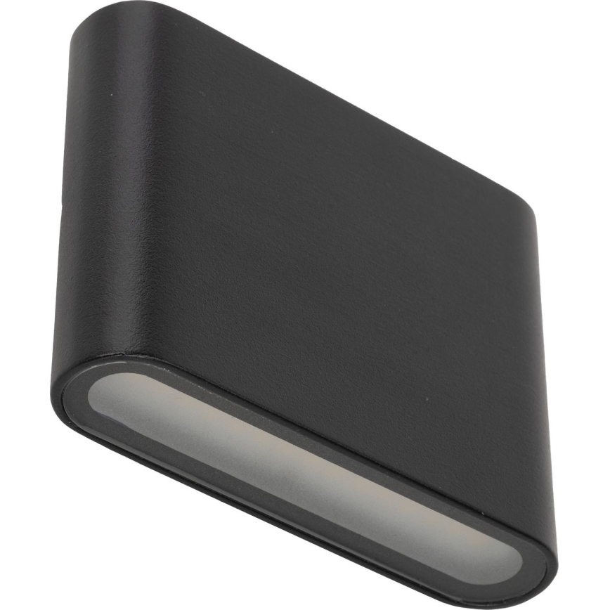 Aplique LED para exterior ARWENA 2xLED/3W/230V IP54 negro