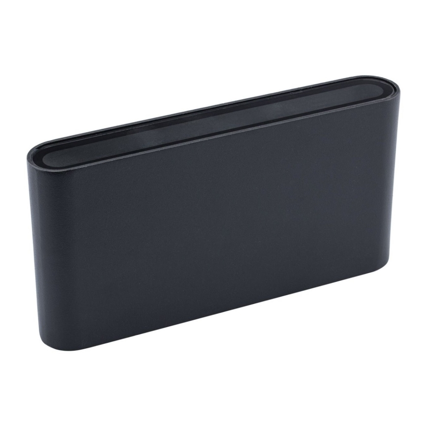 Aplique LED para exterior FLOW 2xLED/6W/230V IP54 negro