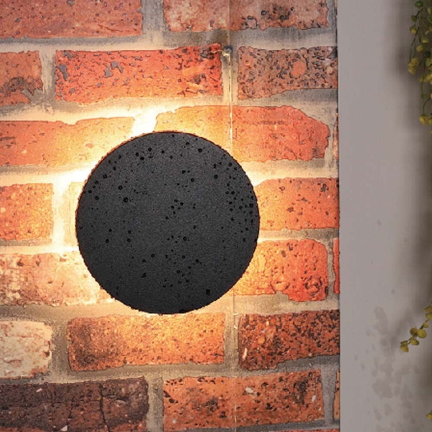 Aplique LED para exterior LED/12W/230V 4000K IP65 negro