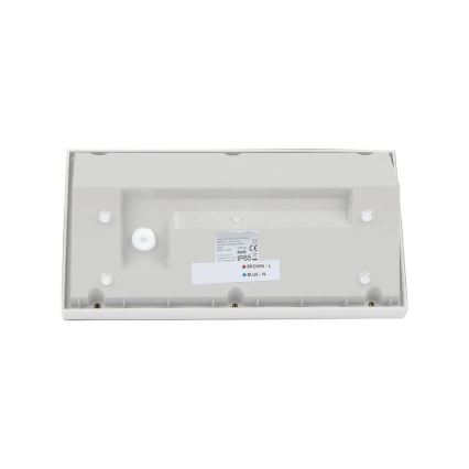 Aplique LED para exterior LED/12W/230V 6400K IP65 blanco