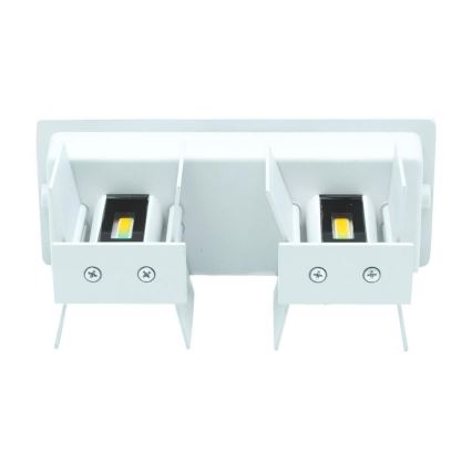 Aplique LED para exterior LED/12W/230V IP54 blanco