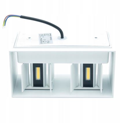 Aplique LED para exterior LED/12W/230V IP54 blanco