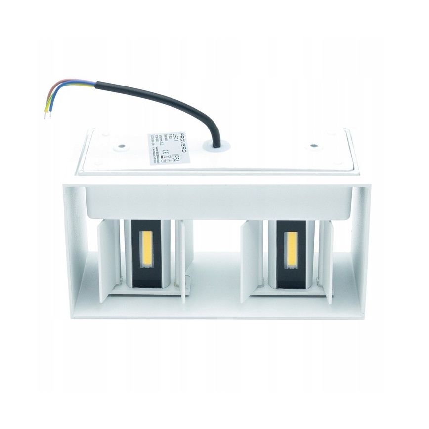 Aplique LED para exterior LED/12W/230V IP54 blanco