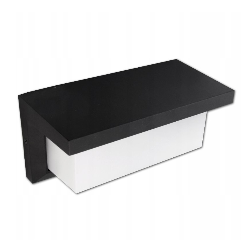 Aplique LED para exterior LED/12W/230V IP54 negro