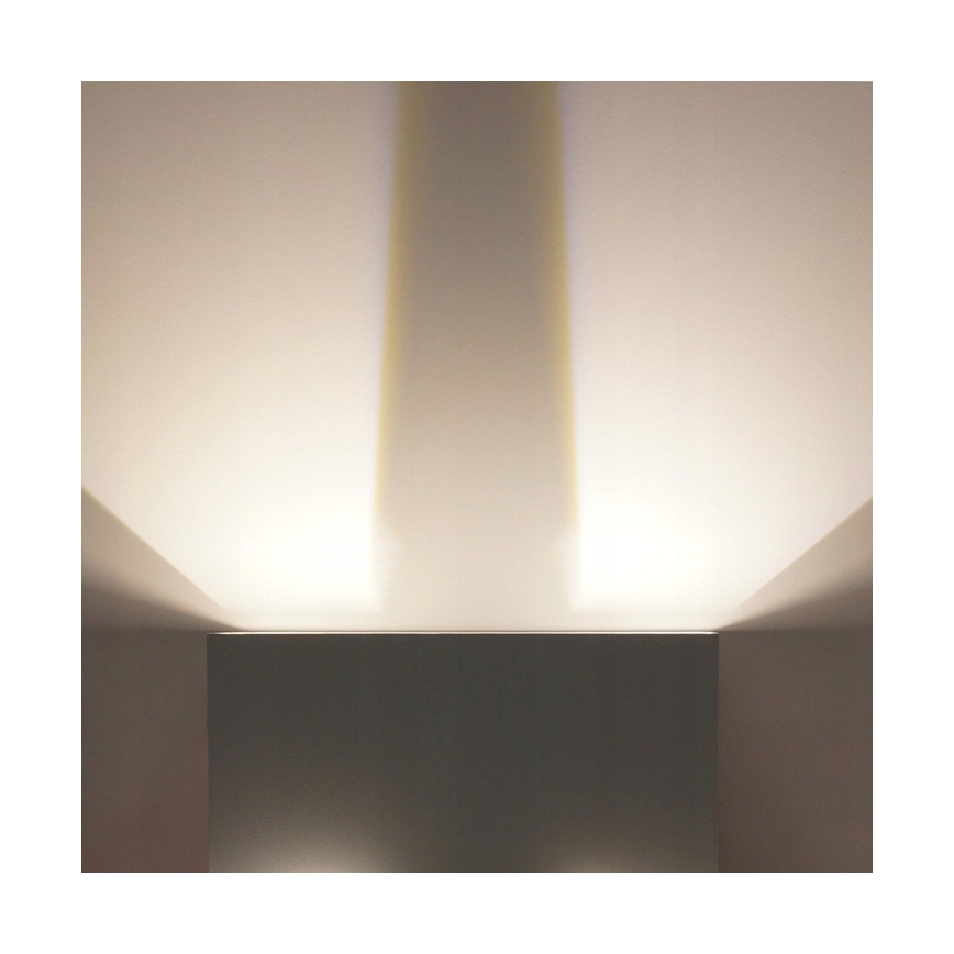 Aplique LED para exterior LED/12W/230V IP54 negro