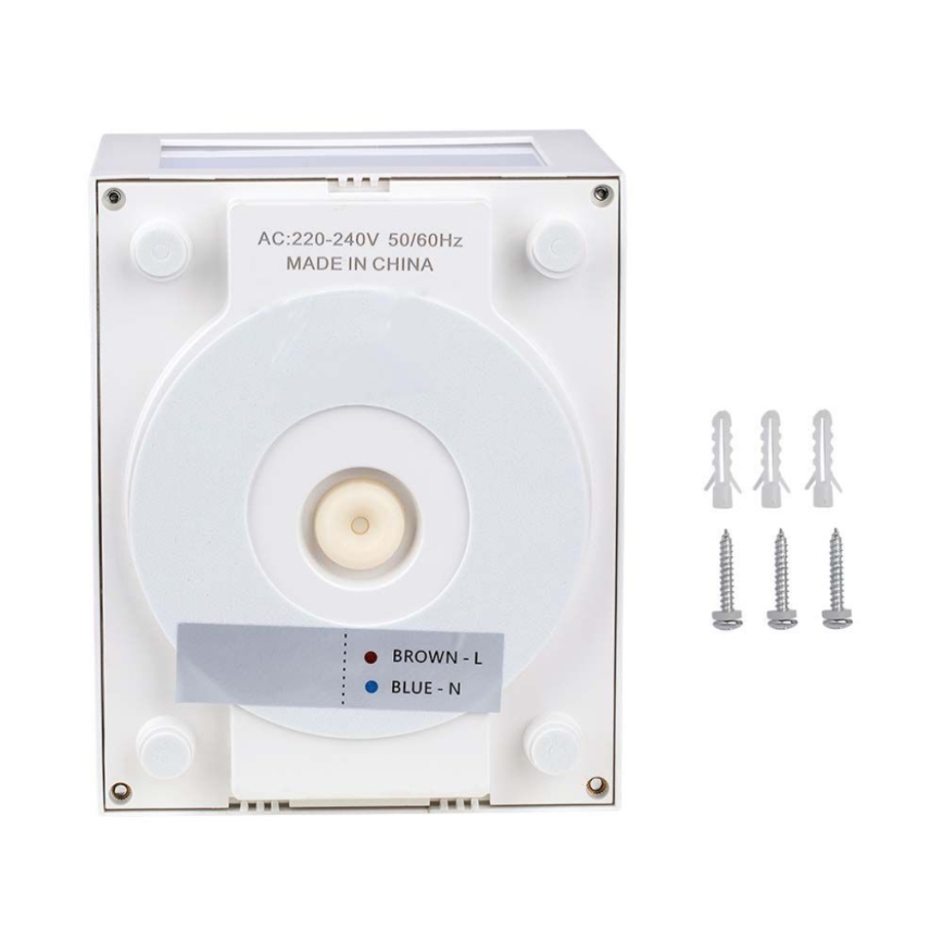 Aplique LED para exterior LED/12W/230V IP65 4000K blanco
