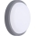 Aplique LED para exterior LED/13W/230V 4000K IP54 gris redondeado