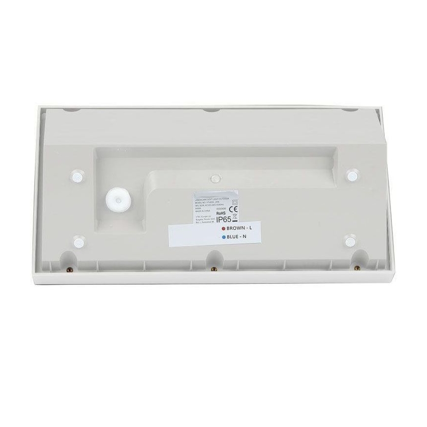 Aplique LED para exterior LED/20W/230V 4000K IP65 blanco