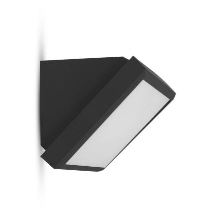 Aplique LED para exterior LED/20W/230V 4000K IP65 negro