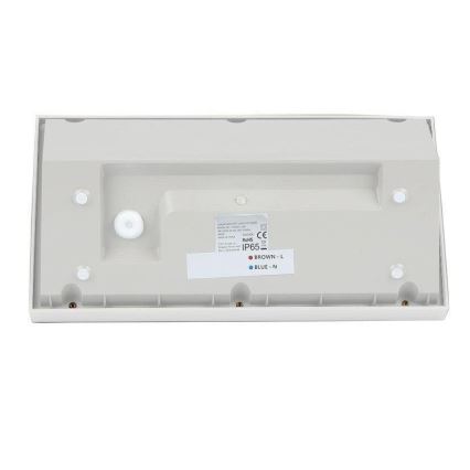 Aplique LED para exterior LED/20W/230V 6400K IP65 blanco