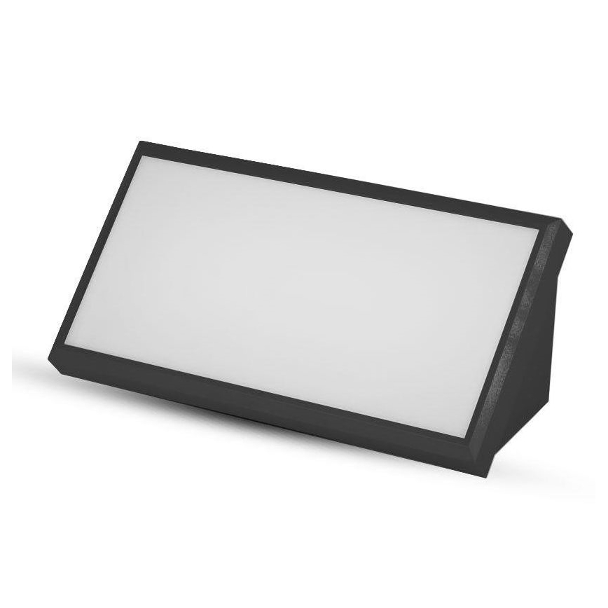 Aplique LED para exterior LED/20W/230V 6400K IP65 negro
