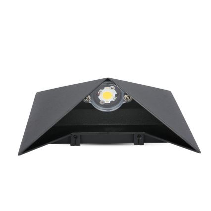 Aplique LED para exterior LED/5W/230V 3000K IP65 negro