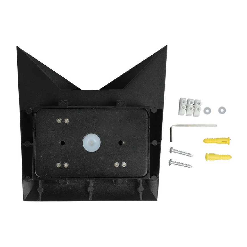 Aplique LED para exterior LED/5W/230V 3000K IP65 negro