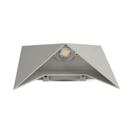 Aplique LED para exterior LED/5W/230V 4000K IP65 gris