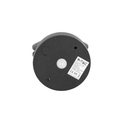 Aplique flexible LED de exterior LED/7W/230V 3000K IP65 negro