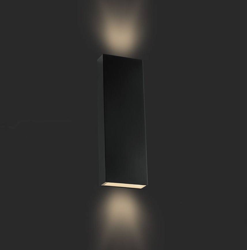 Aplique LED para exterior LED/8W/230V 4000K IP65 negro