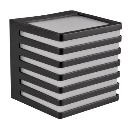 Aplique LED para exterior MAXWELL LED/10W/230V IP54 grafito