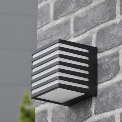Aplique LED para exterior MAXWELL LED/10W/230V IP54 grafito