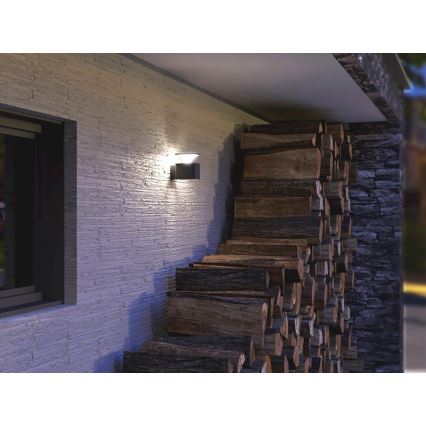 Aplique LED para exterior ORNELA LED/6W/230V 3000K IP54 antracita