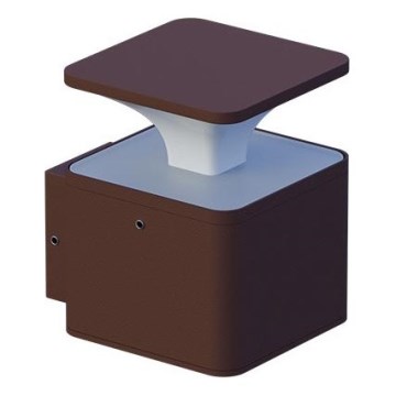 Aplique LED para exterior ORNELA LED/6W/230V 3000K IP54 marrón