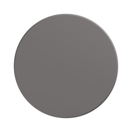 Aplique LED para exterior PIATTA LED/18W/230V 3000/4000/6000K diá. 25 cm IP44 gris