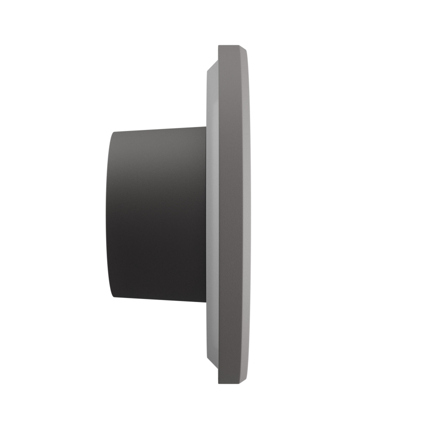 Aplique LED para exterior PIATTA LED/18W/230V 3000/4000/6000K diá. 25 cm IP44 gris