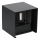 Aplique LED para exterior QUERK 2xLED/3W/230V 3000K IP54 negro