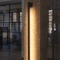 Aplique LED para exterior YALTE LED/10W/230V 3000K IP54 negro