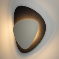 Aplique LED PEDRA LED/7W/230V negro/beige