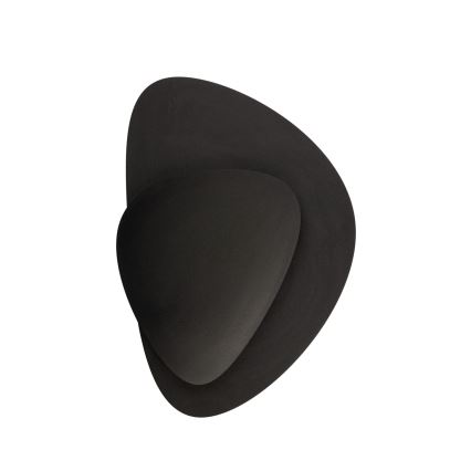 Aplique LED PEDRA LED/7W/230V negro
